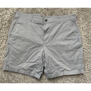 Marc‎ Anthony Stretch Waist Men's Golf Shorts Size 40 Flat Front Gray